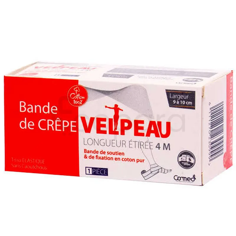 CREPE VELPEAU LARGEUR 14-15CM ROUGE