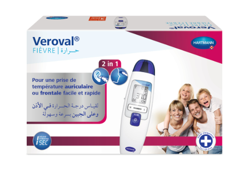 HARTMANN VEROVAL THERMOMETRE INFRAROUGE REF 925462