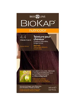 BIOKAP NUTRICOLOR NUMERO 4.4 CHATAIN CUIVRE