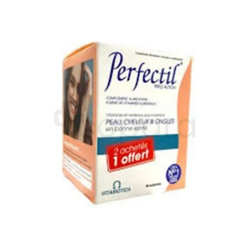 PERFECTIL PEAU CHEVEUX ET ONGLES B30 COMP OFFRE 2 ACHETES 1 OFFERT