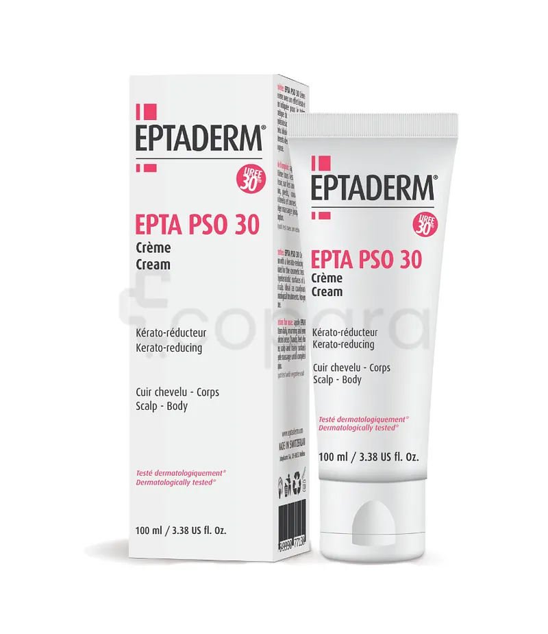 EPTADERM EPTA PSO 30 CREME CUIR CHEVELU CORPS 100ML