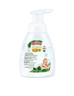 NUBY ALL NATURAL MOUSSE LAVANTE CORPS ET CHEVEUX 250ML REFERENCE 24-CG14025