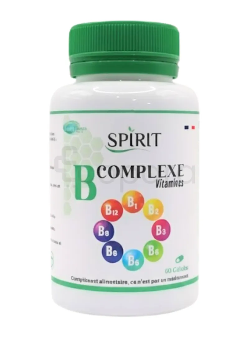 SPIRIT B COMPLEXE VITAMINES BOITE DE 60 GELULES