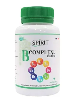 SPIRIT B COMPLEXE VITAMINES BOITE DE 60 GELULES