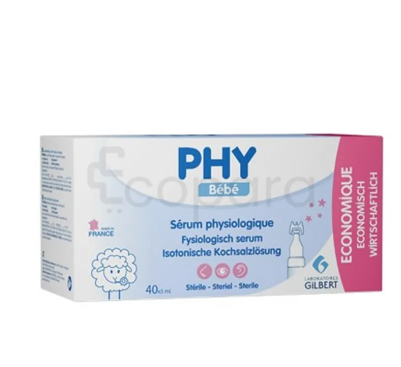 GILBERT PHY SERUM PHYSIOLOGIQUE B40 5ML