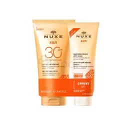 NUXE SUN LAIT SPF30 150ML + SHAMPOOING DOUCHE 100ML