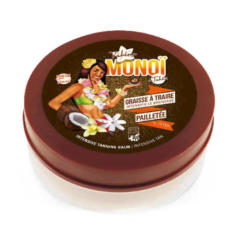 VAHEMA MONOI DE TAHITI GRAISSE A TRAIRE PALLETE POT 125ML