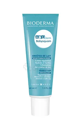 BIODERMA ABCDERM BABYSQUAM CROUTES DE LAIT CREME KERATOREGULATRICE 40ML