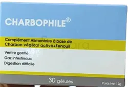 CHARBOPHILE BOITE DE 30 GELULES
