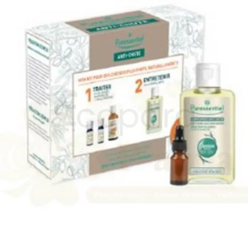 PURESSENTIEL KIT ANTI-CHUTE HUILE REVITALISANTE 100ML + HUILE VEGETALE ARGAN 50ML + HUILE ESSENTIELLE GINGEMBRE FRAIS 5ML + HUILE ESSENTIELLE LEMONGRASS 10ML + 1 FLACON VIDE 30ML OFFERT