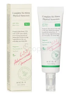 AXIS-Y COMPLETE NO-STRESS PHYSICAL SUNSCREEN SPF 50+ PA++++