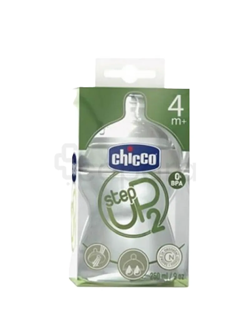 CHICCO BIBERON STEP UP2 +4MOIS 250ML