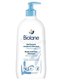 BIOLANE GEL LAVANT CORPS ET CHEVEUX 2 EN 1 200ML