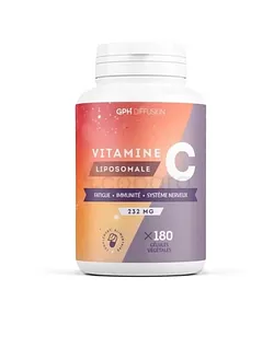 GPH VITAMINE C LIPOSOMALE 1000 MG BOITE DE 180 GELULES