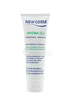 NEW DERM HYDRA G HYDRATANTE PEAUX MIXTES A GRASSES 50ML