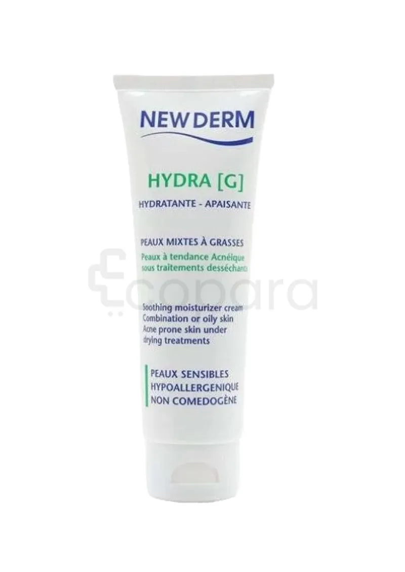 NEW DERM HYDRA G HYDRATANTE PEAUX MIXTES A GRASSES 50ML