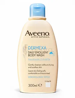 AVEENO DERMIXA EMOLLIENT BODY WASH 300ML