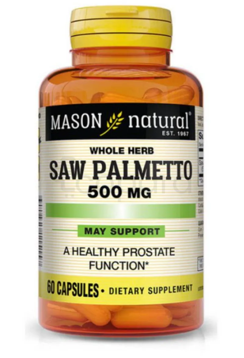 MASON NATURAL SAW PALMETTO 500MG BOITE DE 60 CAPSULES