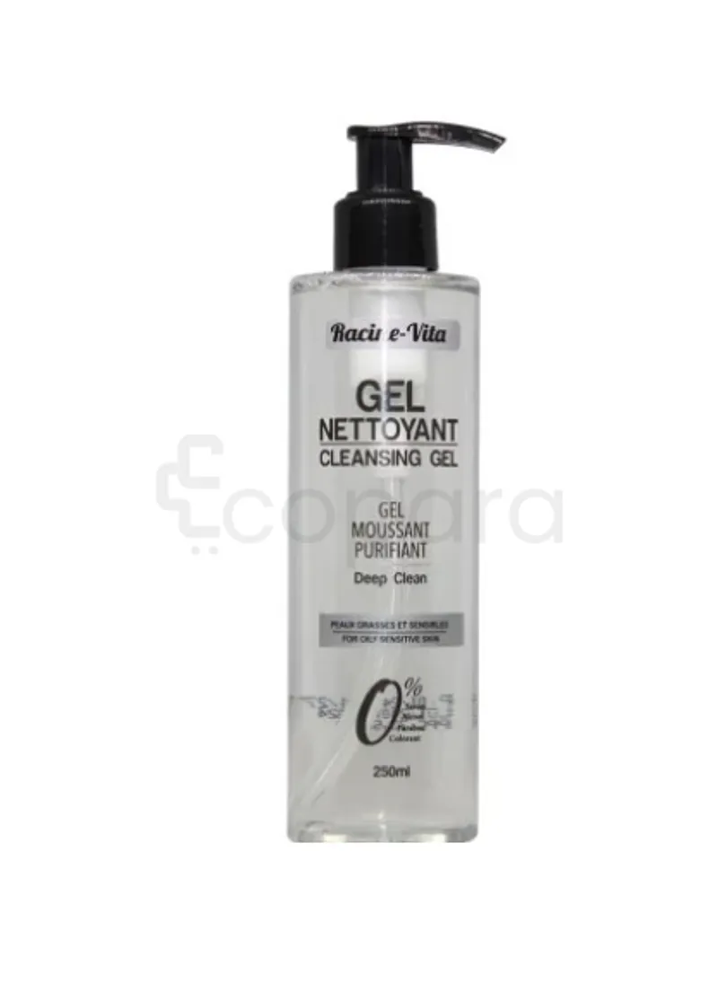 RACINE-VITA GEL NETTOYANT PEAUX GRASSES ET SENSIBLES 250ML