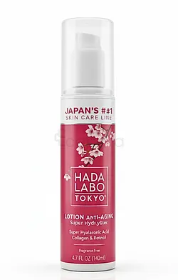 HADA LABO TOKYO JAPAN'S N°1 SKIN CARE LINE LOTION ANTI-AGE SUPER HYDRATANTE SUPER HYALURONIC ACID COLLAGEN RETINOL 150ML