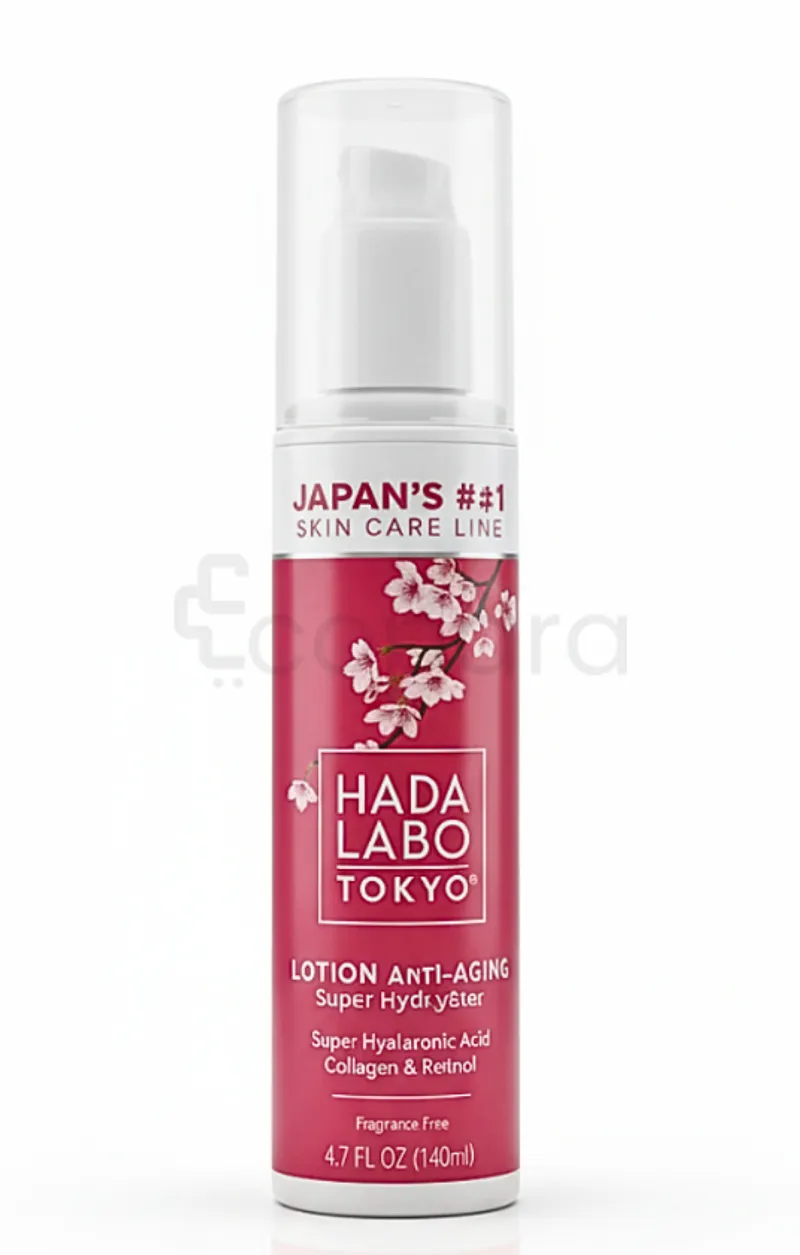 HADA LABO TOKYO JAPAN'S N°1 SKIN CARE LINE LOTION ANTI-AGE SUPER HYDRATANTE SUPER HYALURONIC ACID COLLAGEN RETINOL 150ML