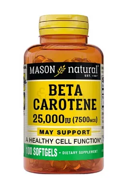 MASON NATURAL BETA CAROTENE BOITE DE 100 CAPSULES