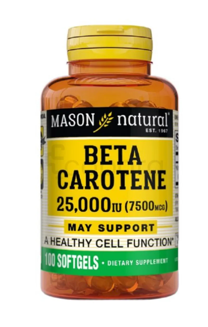 MASON NATURAL BETA CAROTENE BOITE DE 100 CAPSULES