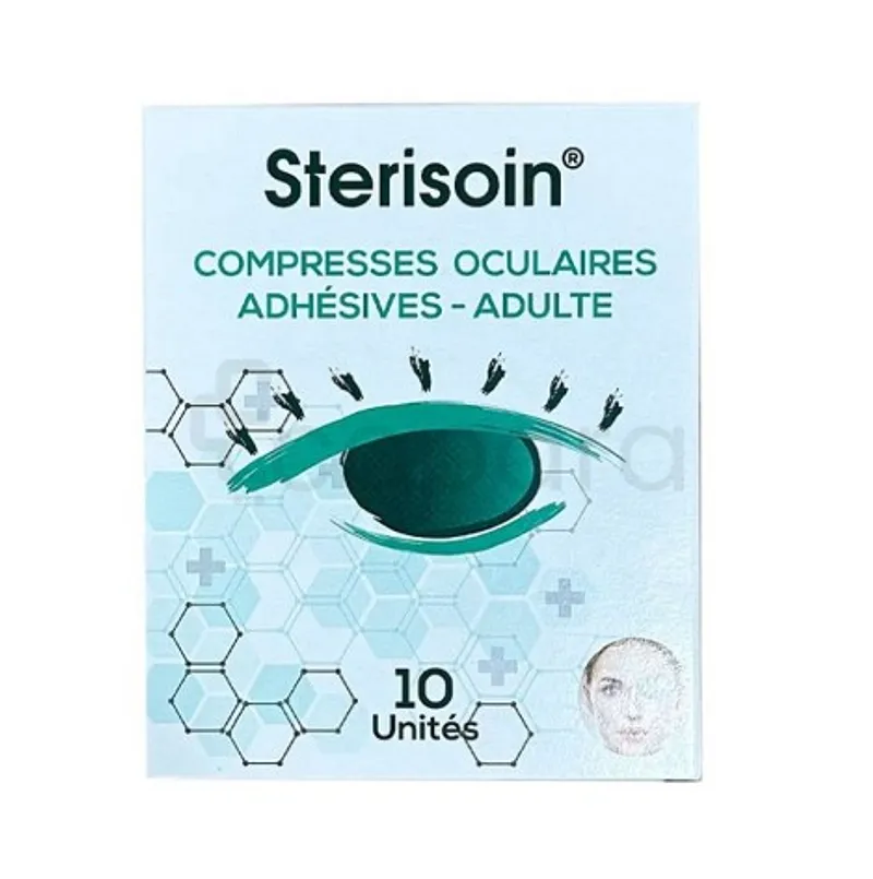 STERISOIN RONDELLE OCULAIRE ADHESIVE ADULTE BOITE DE 10