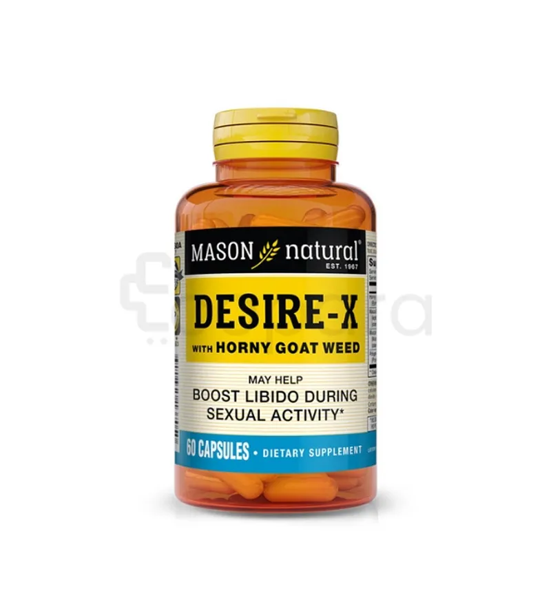 MASON NATURAL DESIRE-X WITH HORNY GOAT WEED BOITE DE 60 CAPSULES
