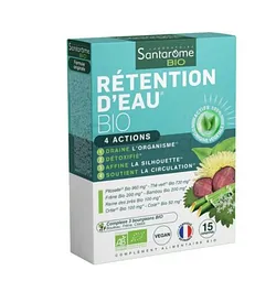 SANTAROME BIO RETENTION EAU BOITE DE 15 COMPRIMES