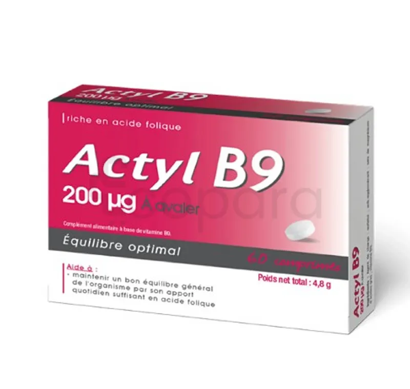 ACTYL B9 200UG BOITE DE 30