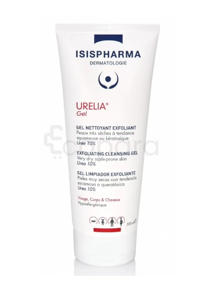 ISISPHARMA URELIA GEL NETTOYANT EXFOLIANT 200ML REFERENCE COIVISI037