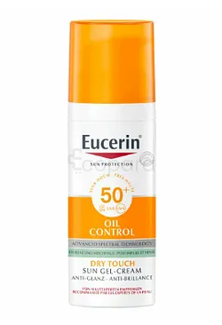 EUCERIN SUN PROTECTION OIL CONTROL SUN GEL CREME TOUCHER SEC SP50+ 50ML