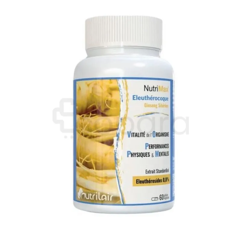 NUTRIMAX ELEUTHEROCOQUE BOITE DE 60 COMPRIMES