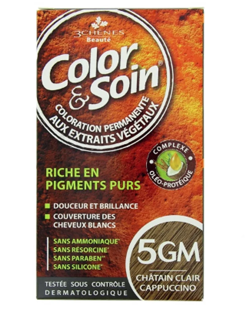 COLOR ET SOIN N5GM CHATAIN CLAIR CAPPUCCINO