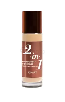 ABSOLUTE NEW YORK ABNY 2IN1 FOUNDATION CONCEAMER COOL BEIGE REFERENCE MFFC04