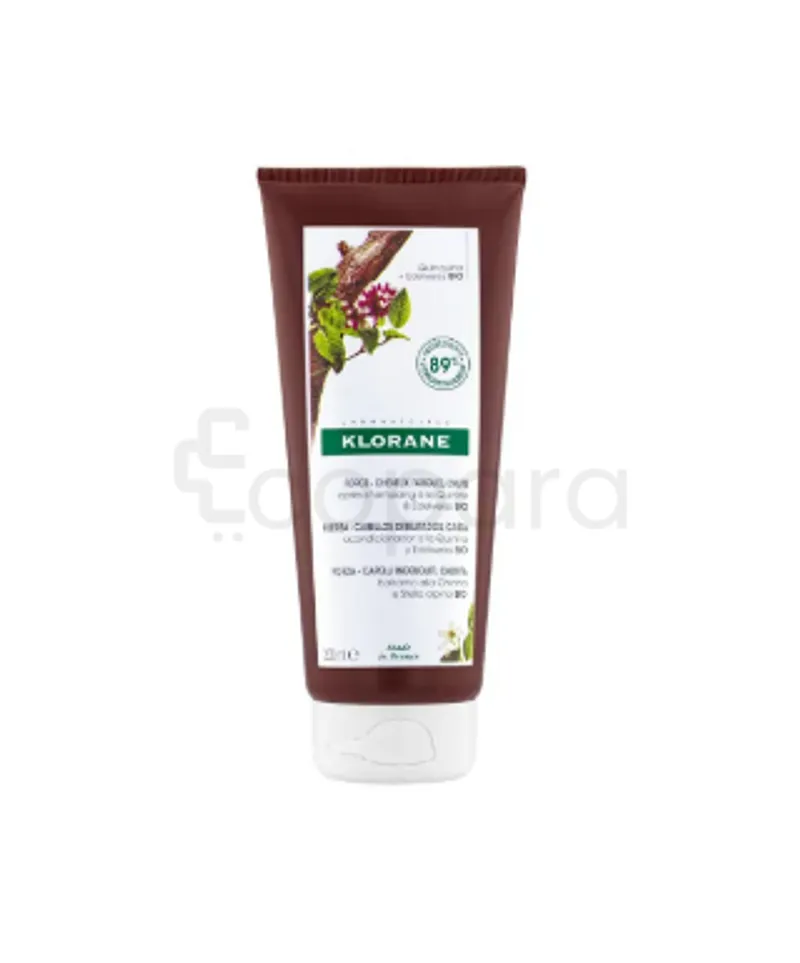 KLORANE QUININE FORCE APRES-SHAMPOOING ANTI-CHUTE ET EDELWEISS BIO 200ML