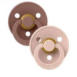 BIBS PACIFIER WOODCHUCK NUMERO BLUSH 2 SUCETTES