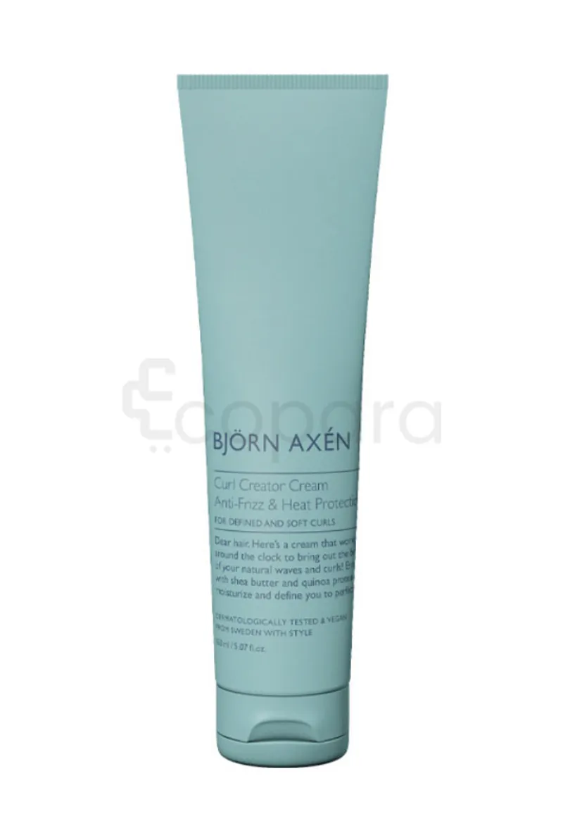 BJORN AXEN CURL CREATOR CREAM ANTI-FRIZZ & HEAT PROTECTION 150ML