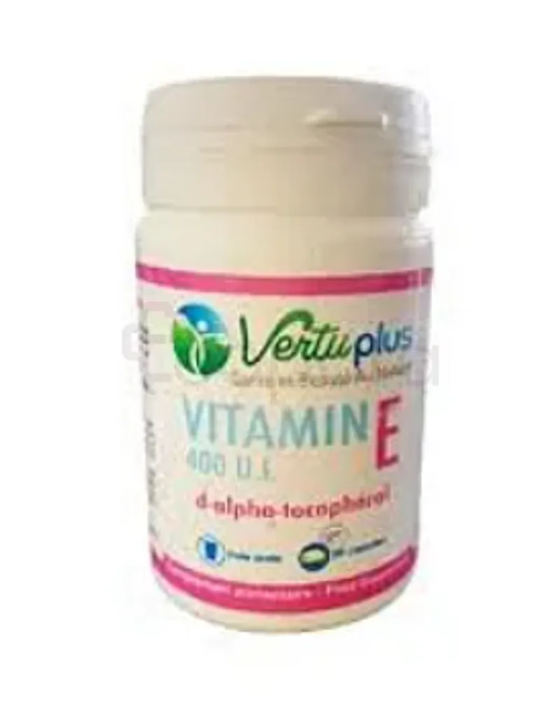 VERTUPLUS VITAMIN E 400UI BOITE DE 50 CAPSULES