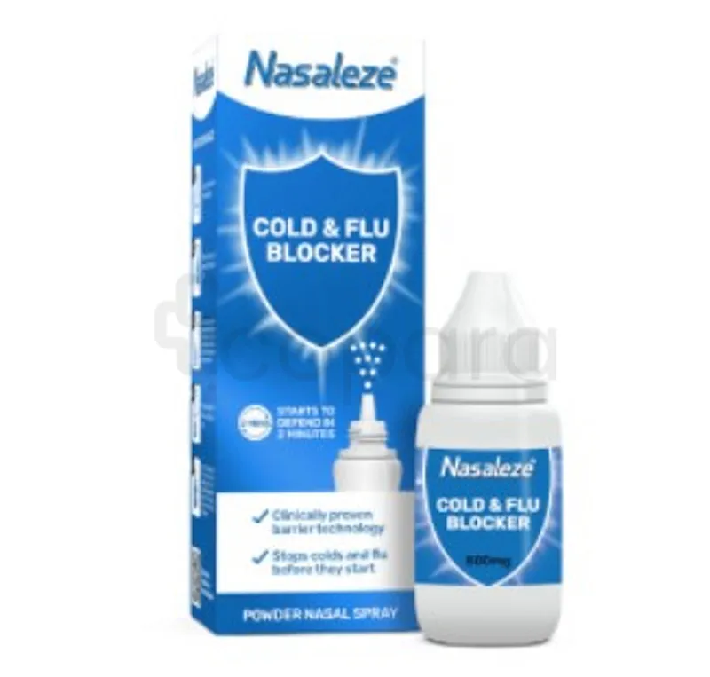 NASALEZE COLD & FLU BLOCKER SPRAY NASAL EN POUDRE