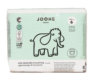 JOONE COUCHES CULOTTES TAILLE 6 19-30KG ROSE CHERI BOITE DE 26 REFERENCE 0015