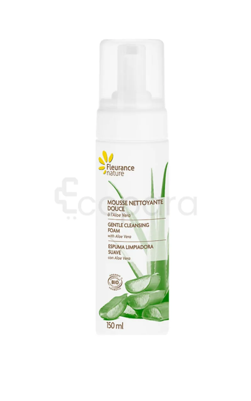 FLEURANCE MOUSSE NETTOYANTE DOUCE A L'ALOE VERA 150ML
