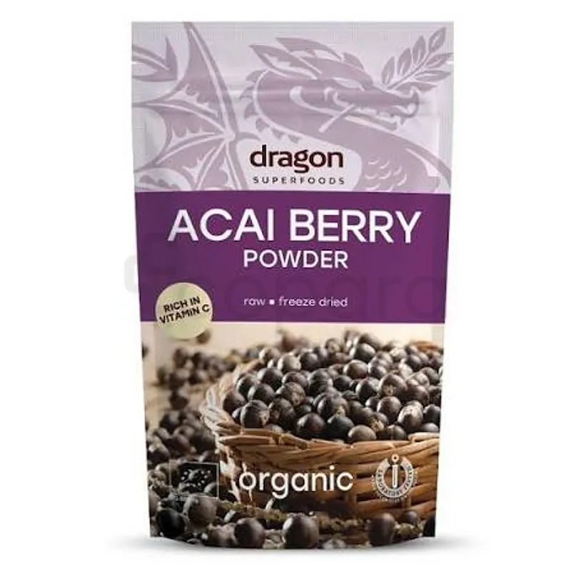 DRAGON SUPERFOODS POUDRE D'ACAI 75G REFERENCE 50