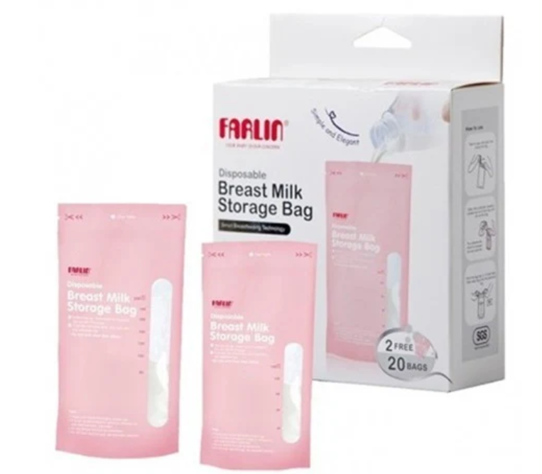FARLIN SACHET DE CONSERVATION DE LAIT MATERNELLE 120ML BOITE DE 22 REFERENCE BP869-1