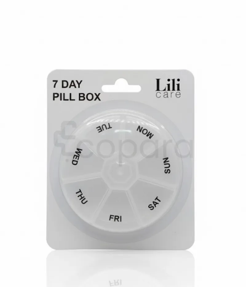 LILI CARE 7 DAY PILL BOX PETIT MODELE