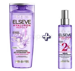 L'OREAL ELSEVE HYALURON REPULP SHAMPOOING 200ML + SERUM 150ML