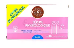 GIFRER SERUM PHYSIOLOGIQUE 40 UNIDOSES 5ML