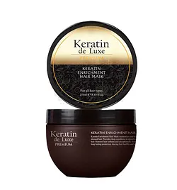 KERATIN DE LUXE PREMIUM KERATIN ENRICHMENT HAIR MASK 250ML