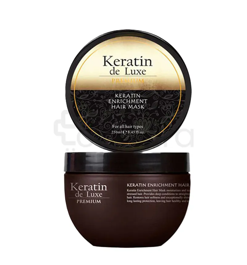 KERATIN DE LUXE PREMIUM KERATIN ENRICHMENT HAIR MASK 250ML